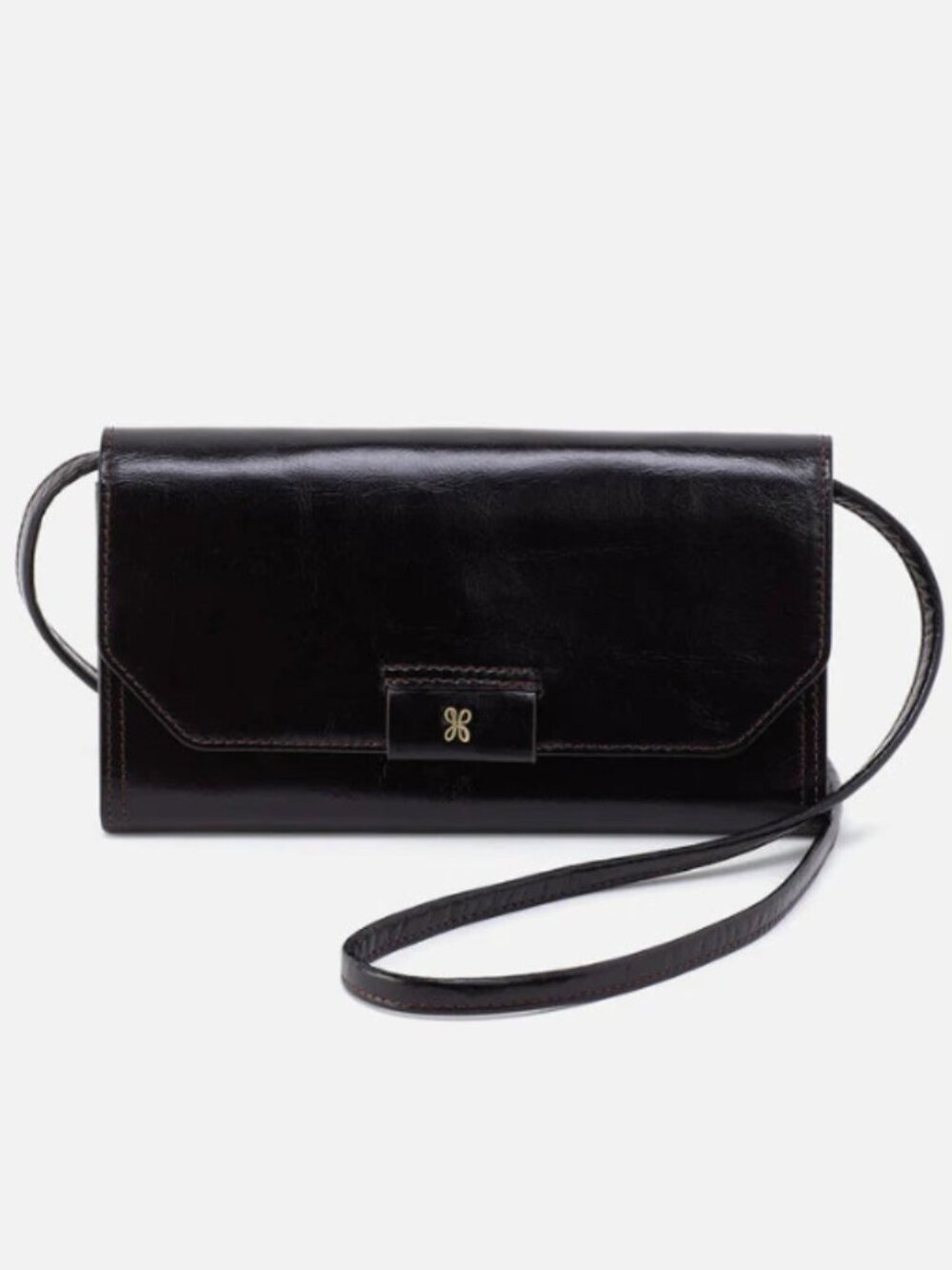 Romy Wallet Crossbody in Black